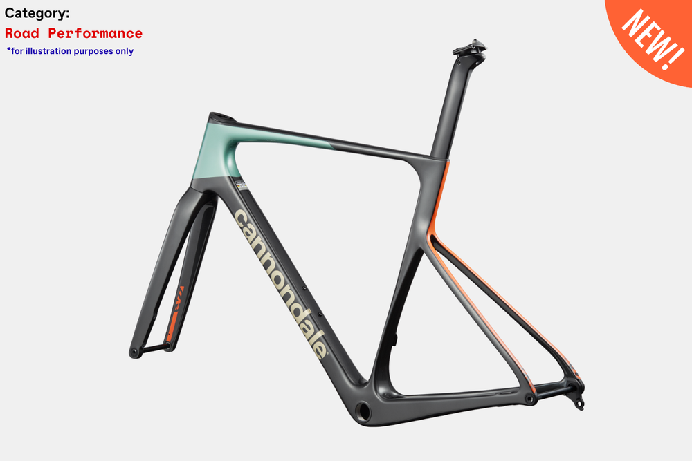 Cannondale SuperSix Evo5 Carbon - CTG - Cactus Green - Frame Kit